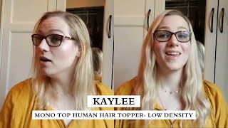 Low Density Topper--Budget Friendly Piece! Must-Have | Hair Topper Review
