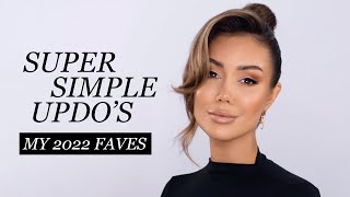 3 Simple Updos You Have To Try (Hair Tutorial)