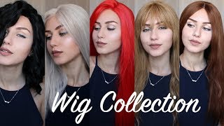 My Entire Wig Collection | Synthetic And Human Hair | Stella