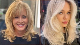 Women Blonde Long Layered Hair Styles Top Trending 2022 | Beatifull Hairstyle