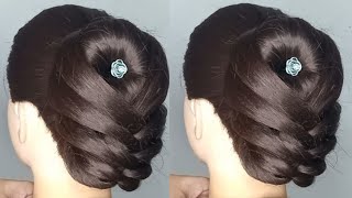Simple Hairstyles ! Easy Bun Hairstyles For Long Hair For Girls ! Easy Low Bun Hairstyles New