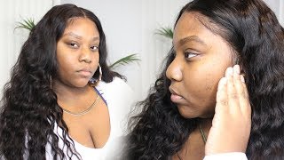 Super Easy / Quick Lace Frontal Install || Yiroo Hair Loose Deep Wave