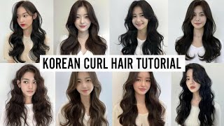 Korean Curl Hair Tutorial | Basic Straightener Technique To Unlock The Secret Of Kpop & Kdrama Stars