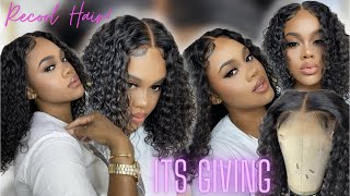 You Need This *Glueless Deep Wave Closure Wig (Full Install Beginning To End) | Recool Hair