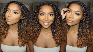 Braid Out On My Natural Hair Using Curly Clip-Ins (Heat Damaged Or Transitioning) | Curlsqueen
