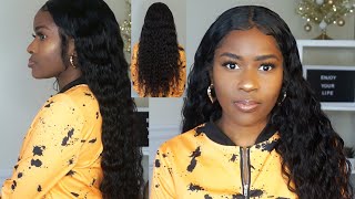 Super Affordable Deep Wave Lace Front Wig + Easy Install For Beginners!!!Yiroohair|Mona B.