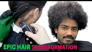 Amazing Family Surprise  Curly Hair Transformation - Haircut & Hairstyle