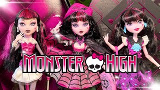Wonky Bangs?? |Monster High| Haunt Couture Draculaura Unboxing, Review & Comparison!