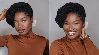 Quick & Easy Loc Updo Style | Styles For The Fall/Winter Season! | #Kuwc