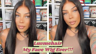 Luvmehair Luxury Choice | Super Density Undetectable Frontal Lace Silky Straight Wig