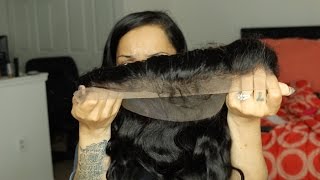 My Wedding Hair Came In!!! Ginnylacewigs.Com - Lace Frontal And Brazilian Bundles