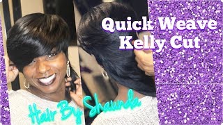 Quick Weave / Kelly Cut/ Salon Cass /Hair By Shaunda