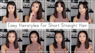 How I Style My Short Hair | My Favorite Go To Hairstyles
