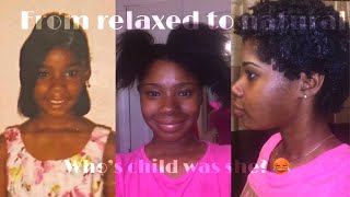 Transitioning From Relaxed To Natural Hair Journey: Year 1