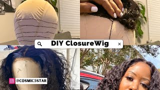 Diy Closure Wig | Using Organique Bundles