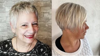 Short Hairstyles For Women Over 50 60