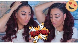 Step By Step Lace Frontal Slayage  Install Application Using Tape No Glue Rpgshow.Com