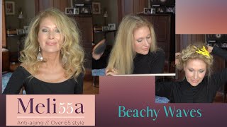 Wavy Hair W Curling Wand/Over 65 Beauty