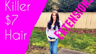 Shein Clip In Hair Extensions Review. These You Have To Check Out!!