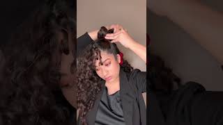 Halloween Hairstyle For Curly Hair