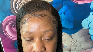 Sew-In Weave With 13X4 Lace Frontal