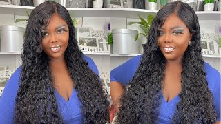 Start To Finish | Installing 13X4 Deep Wave Lace Frontal Wig 26Inches | Tutorial | Ft. Celie Hair