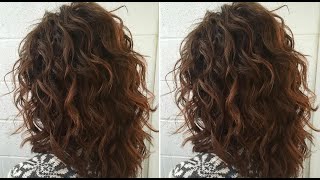 How To: Curly Bob Haircut Step By Step Tutorial - Curly Cutting Techniques
