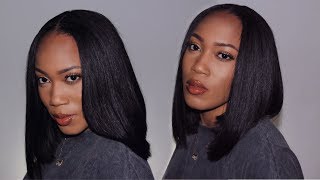 Quickweave Middle Part Bob | Lavy Hair