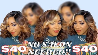 Outre Synthetic Hair Sleeklay Part Hd Lace Front Wig Shadora| Must Buy Wig | Beauty Thru Her Eyes