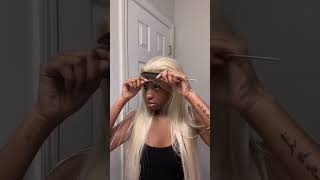 Wavymy 613 Blonde Straight Lace Frontal Wig 13X4 Lace Frontal Wig| Ft. Wavymy Hair