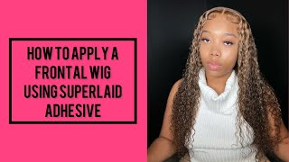 How To Do A Frontal Wig Install Using Superlaid Products  Ft. @The 815Official