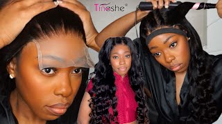This Wig Already Came Glueless! | Undetectable Swiss Hd Lace 5X5 Closure Wig | Tinashe Hair