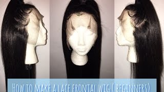 How To Make A Lace Frontal Wig (Beginners) Wowafrican Indian Body Wave