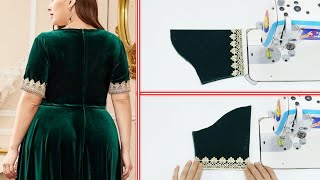 Sewing Hacks, Learn The Secrets Of Sewing Lace On The Sleeves, Easy Way For Beginners, Sewing Diy