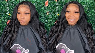 Closure Sew In   | Baby Hair & Curls | Sit And Watch