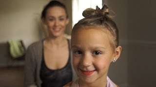 Simple Kid'S Updo For Thin Hair