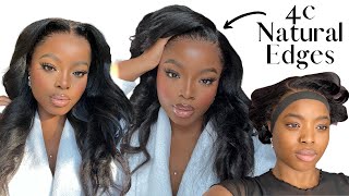 Hyper Realistic Kinky Wig With 4C Natural Hairline | It'S Giving Silk Press Ft. Ilikehair
