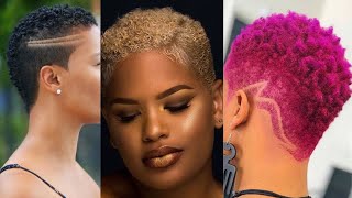 50 Natural Short Haircuts Ideas For Black Women Tapered, Twa | Shorthair Jeek