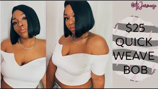 Step-By-Step $25 Quick Weave Bob