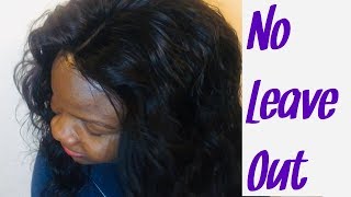 *Lace Closure Sew In* No Leave Out, No Glue, No Tape!
