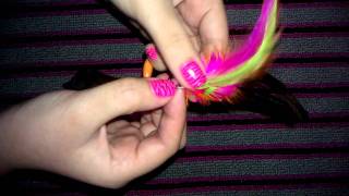 How To Make Clip On Feather Hair Extension Without A Plyers