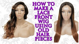 Tutorial How To: How To Make Full Wig With Lace Closure | Sewing| Detailed | Old Virgin Hair