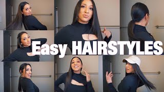 5 Minute Quick + Easy Heatless Hairstyles