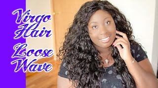 Aliexpress Hair Review/Loose Wave Lace Frontal Closure With Bundles Review - Virgo Hair Company