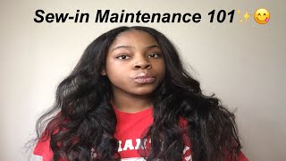 How To : Fix/Maintain Your Sew-In Closure !| Ft . Queen Mary Hair