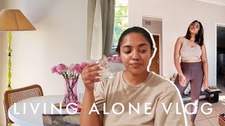 Living Alone Diary | Productive Monday Reset Routine, New Hair, Grocery Haul Favourites, Working Out