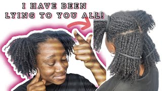 This Is The Trick That Will Help You Grow That Long Natural Hair | Locking My 4C Hair After 7 Years