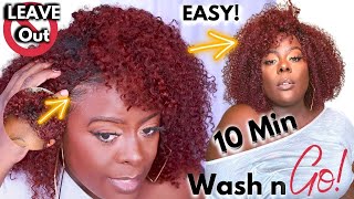 Starts At $145!    How To Shape Kinky Curly Full Cap Wig || Easy Install No Glue! Ft. Curlscurls