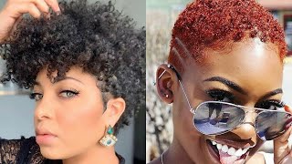 Big Chop & Brilliant Short Hairstyles For Black Women To Try! #Bigchop #Shortnaturalhair