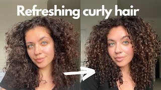 How To Refresh Curls | Curly Hair 101: Ep 1